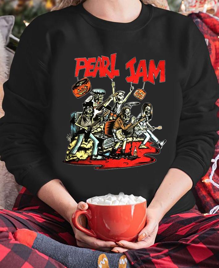 2018 Pearl Jam Halloween t-shirt sweatshirt