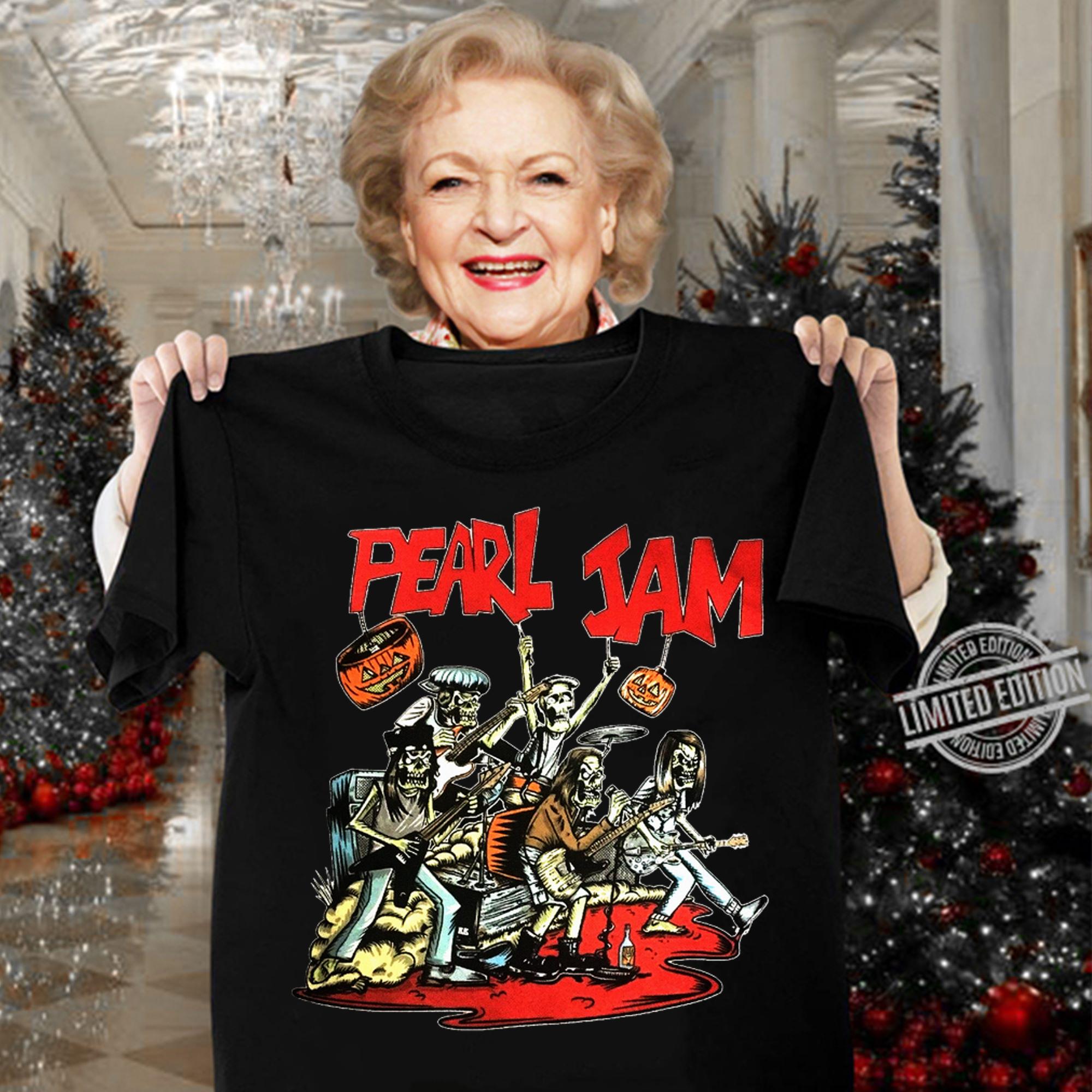 2018 Pearl Jam Halloween t-shirt woman shirt