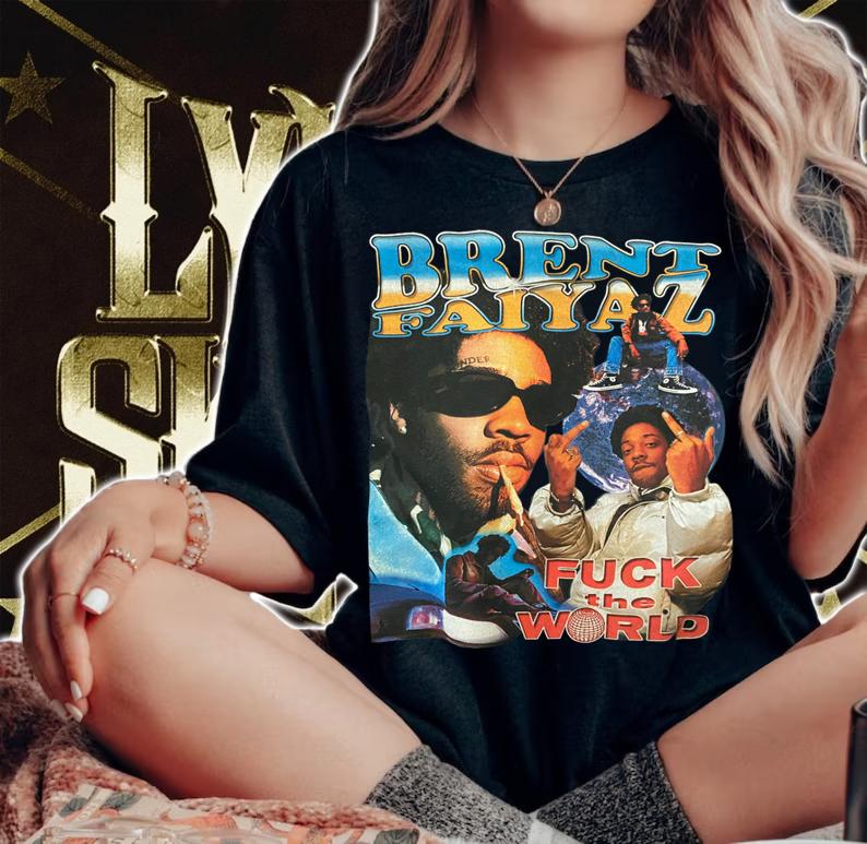 Brent Faiyaz t-shirt woman shirt