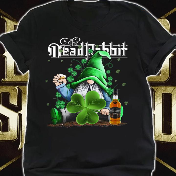 Gnome The Dead Rabbit Irish Whiskey St. Patrick's day t-shirt shirt