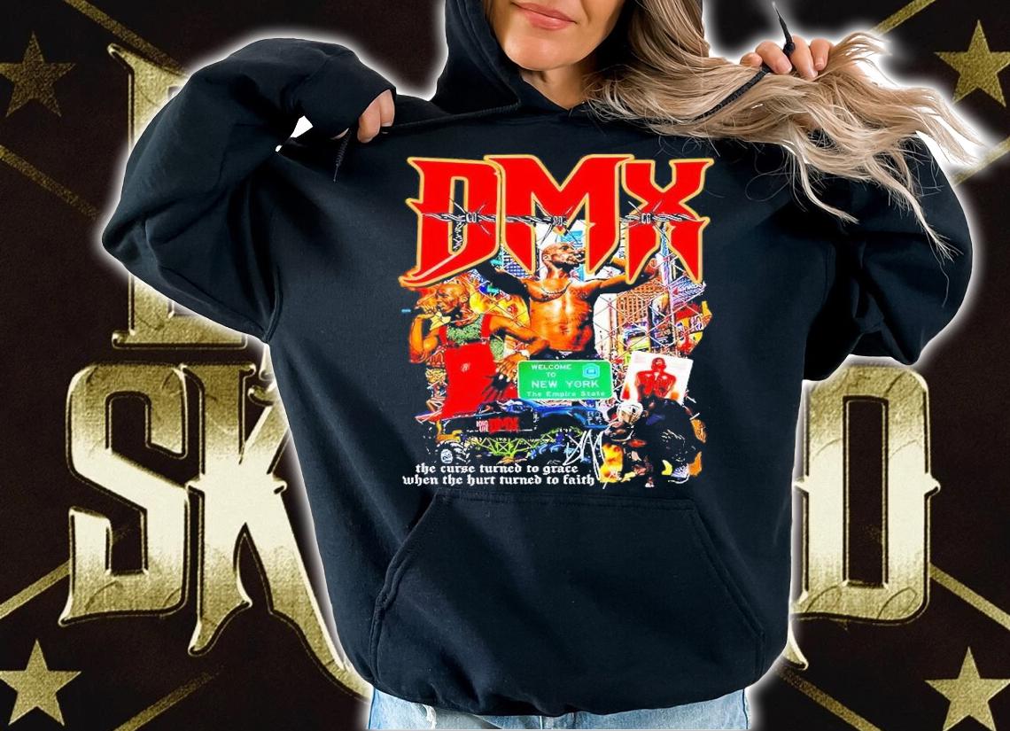 DMX the curse turned to grace graphic t-shirt hoodie