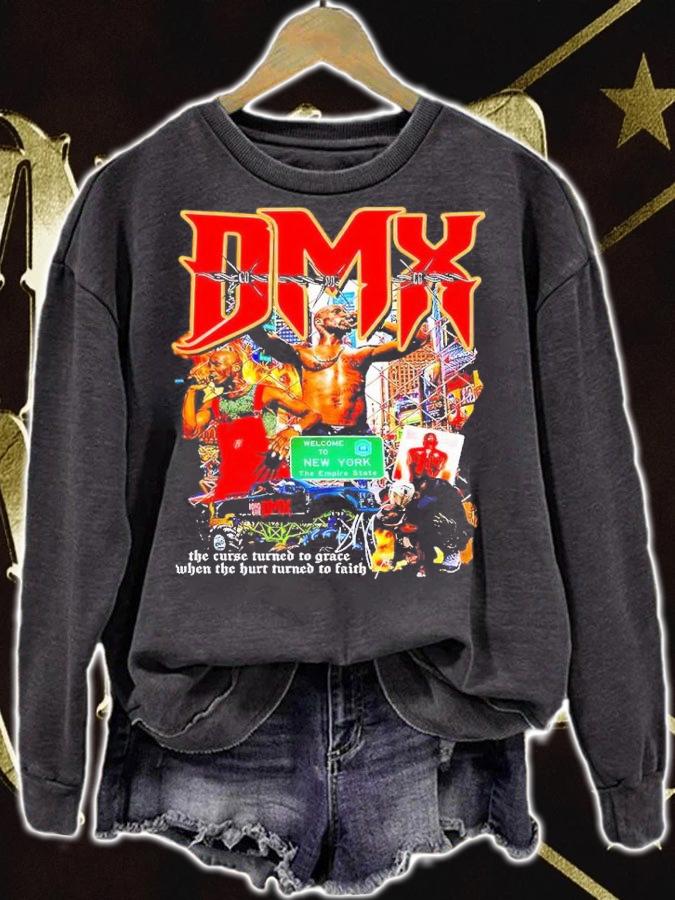 DMX the curse turned to grace graphic t-shirt sweatshirt