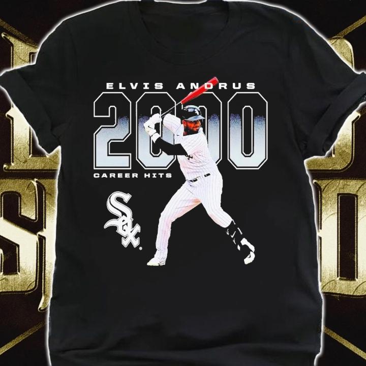 Elvis Andrus Chicago White Sox 2000 hits t-shirt shirt