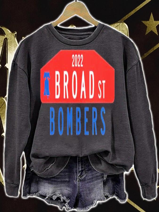 2022 Broad St Bombers Philadelphia Phillies shirt t-shirt sweatshirt
