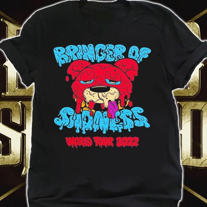 Beautiful Bastard Bringer Of Sadness World Tour 2022 Shirt t-shirt shirt
