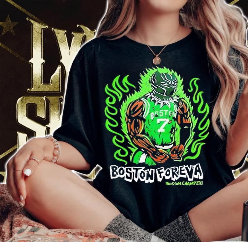 Black Panther Boston Foreva Boston Champz shirt t-shirt woman shirt