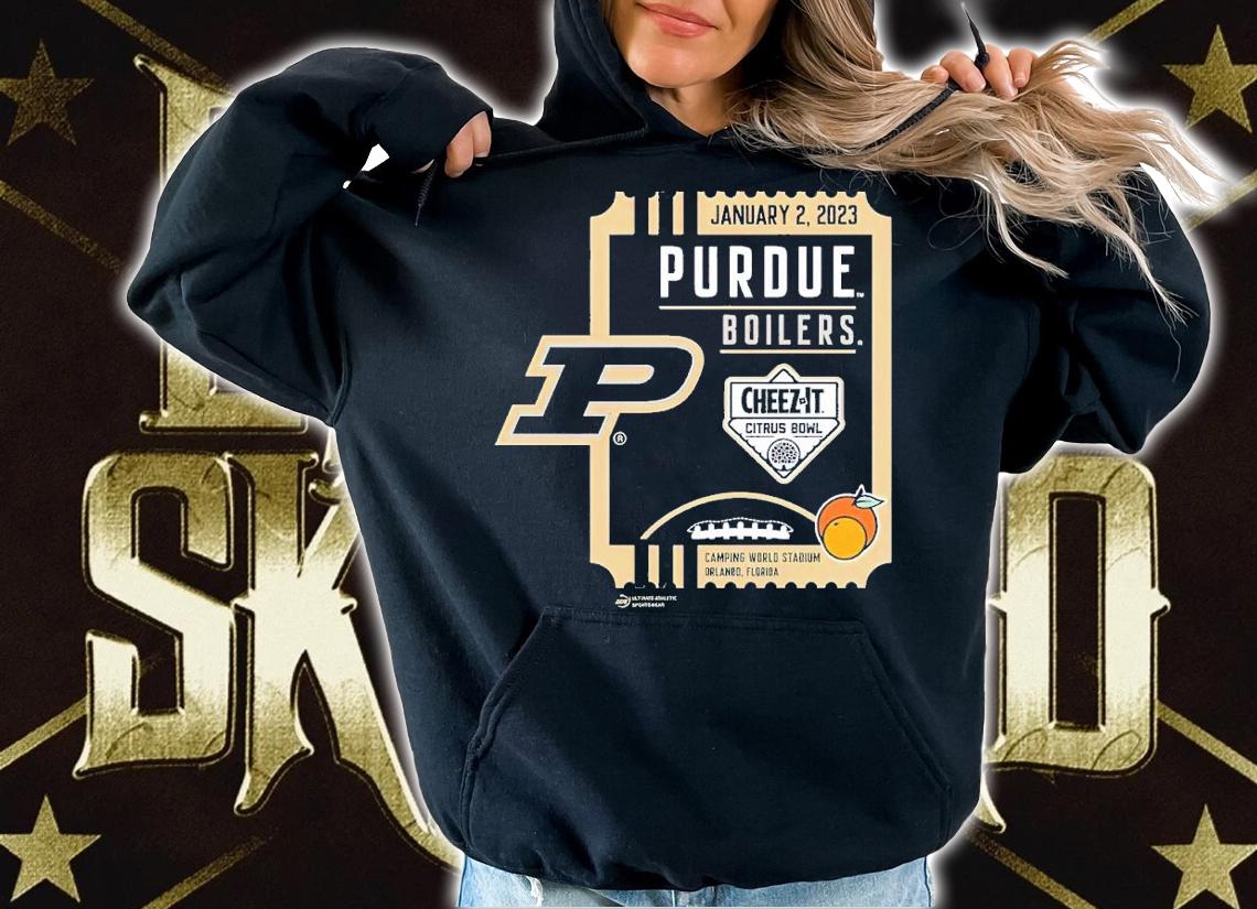 2023 Citrus Bowl Purdue Boilermakers Camping World Stadium shirt t-shirt hoodie