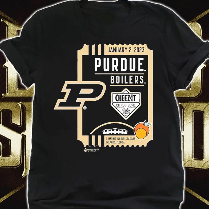 2023 Citrus Bowl Purdue Boilermakers Camping World Stadium shirt t-shirt shirt
