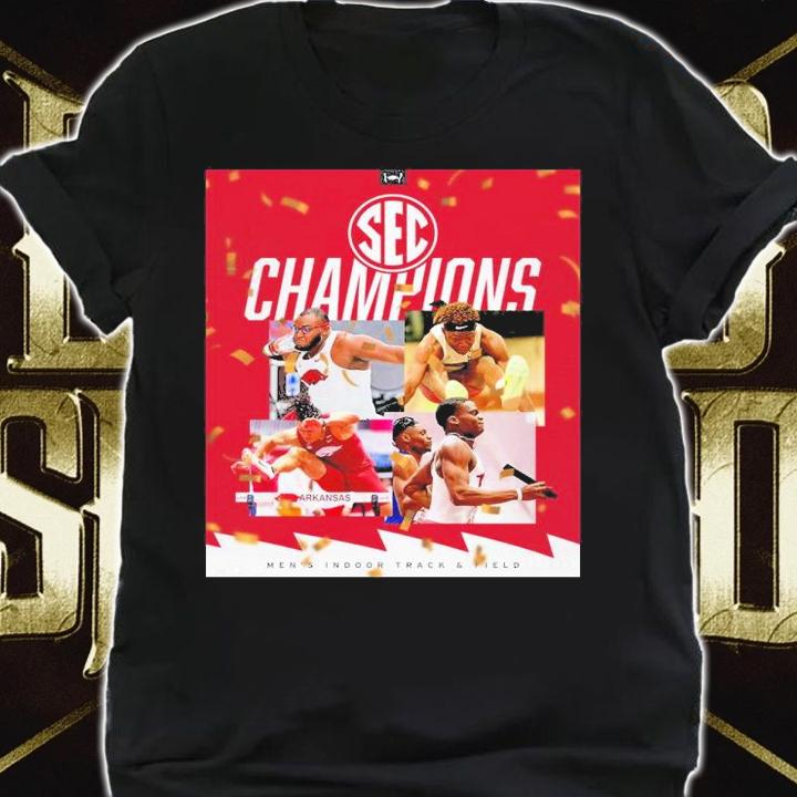 Arkansas Men's Indoor Track And Field SEC Champions 2023 Shirt t-shirt shirt