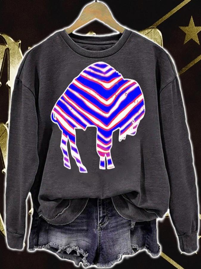 Buffalo Bills Zubaz Standing Buffalo shirt t-shirt sweatshirt