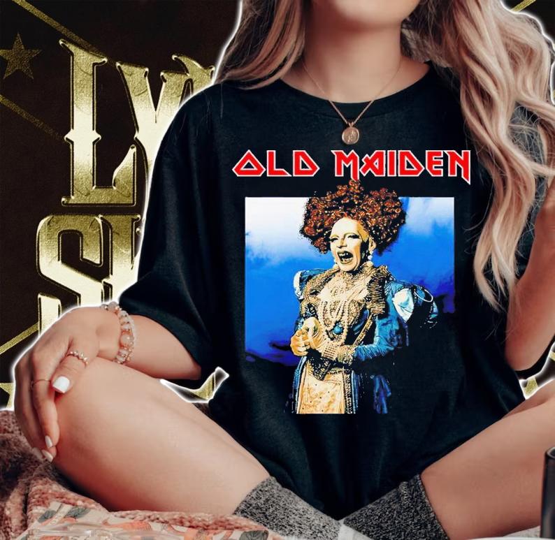 Cheddar Gorgeous Old Maiden shirt t-shirt woman shirt