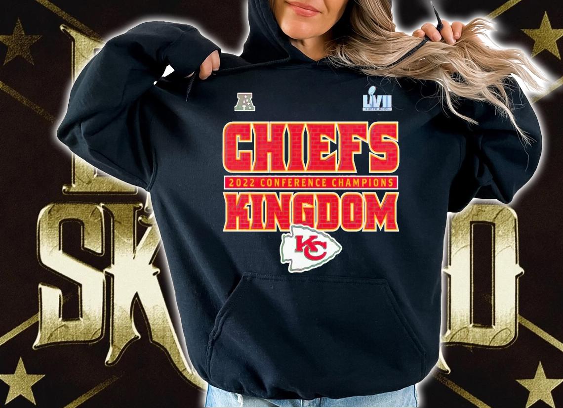 Chiefs Kingdom 2022 AFC Champions Kansas City Chiefs shirt t-shirt hoodie