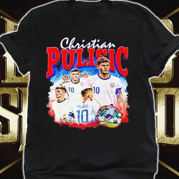 Christian Pulisic USA World Cup 2022 Qatar Football Shirt t-shirt shirt