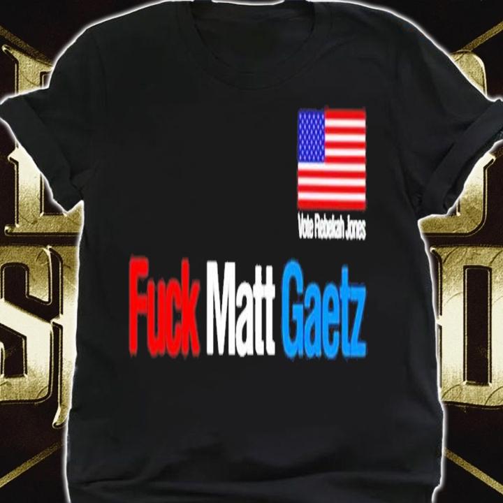 Fuck Matt Gaetz Vote Rebekah Jones Shirt t-shirt shirt