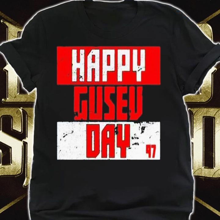 Happy gusev day New Jersey Devils shirt t-shirt shirt