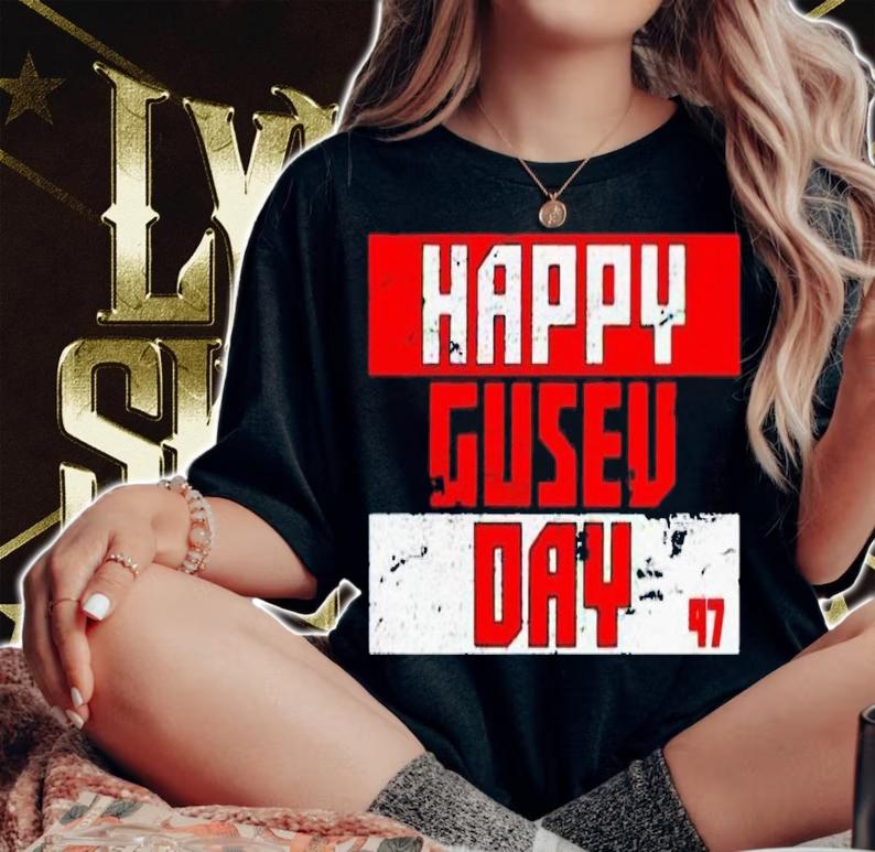 Happy gusev day New Jersey Devils shirt t-shirt woman shirt