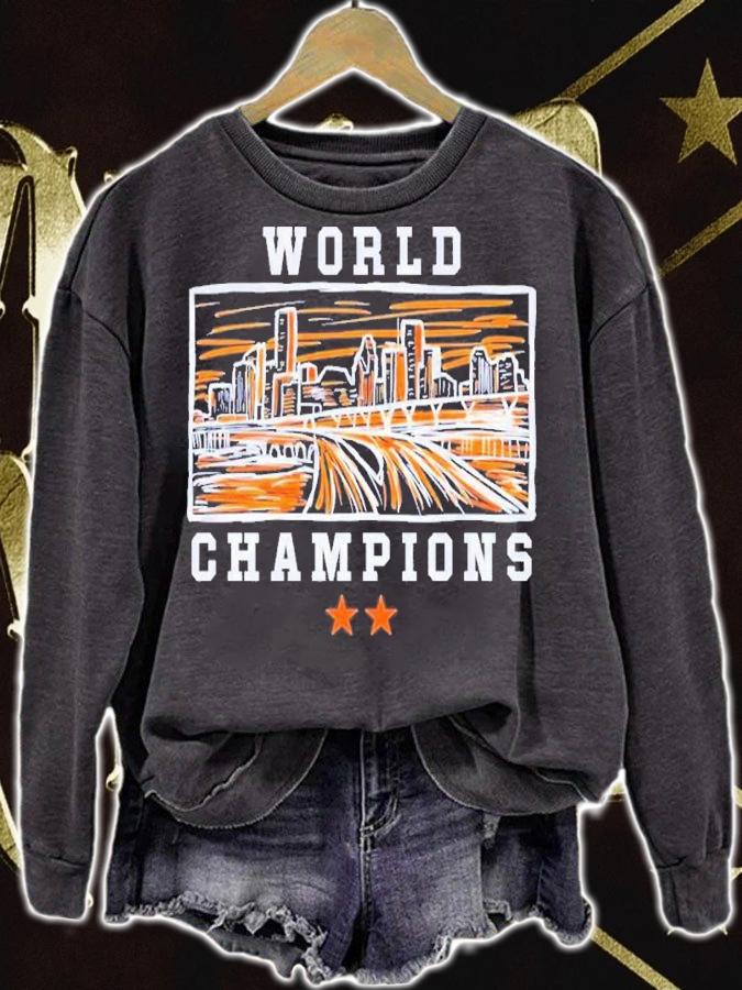 Houston Astros Skyline World Champions 2022 Shirt t-shirt sweatshirt