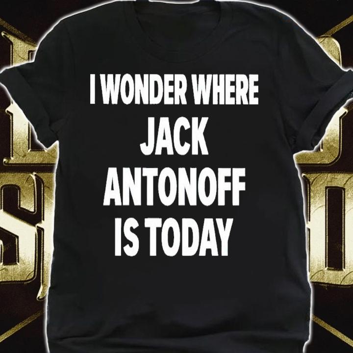 I wonder where Jack Antonoff is today shirt t-shirt shirt