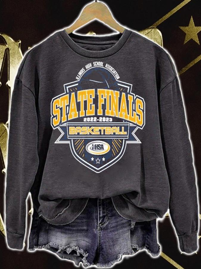 Illinois High School Association State Finals 2022 2023 IHSA Basketball shirt t-shirt sweatshirt