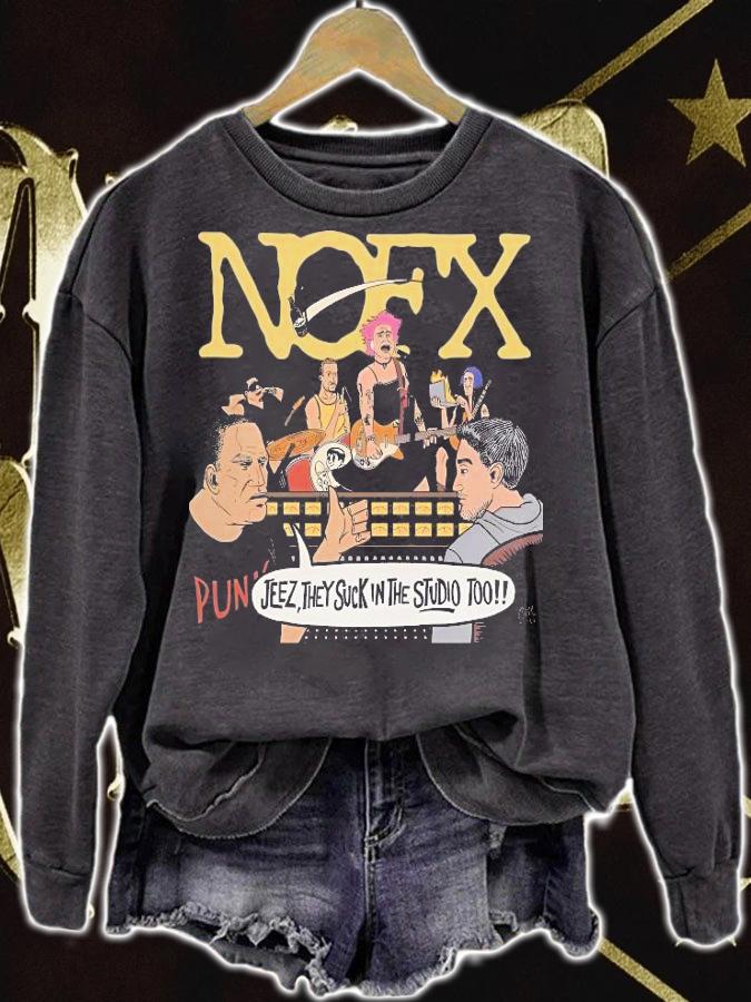 NOFX Jeez They Suck In The Studio Too shirt t-shirt sweatshirt