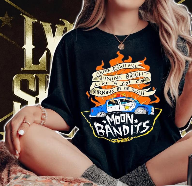 Moon Bandits Enamel Pin shirt t-shirt woman shirt
