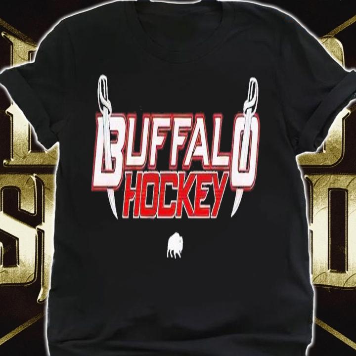 Retro Buffalo Hockey shirt t-shirt