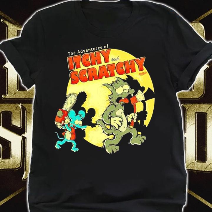 The Adventures of Itchy and Scratchy shirt t-shirt shirt