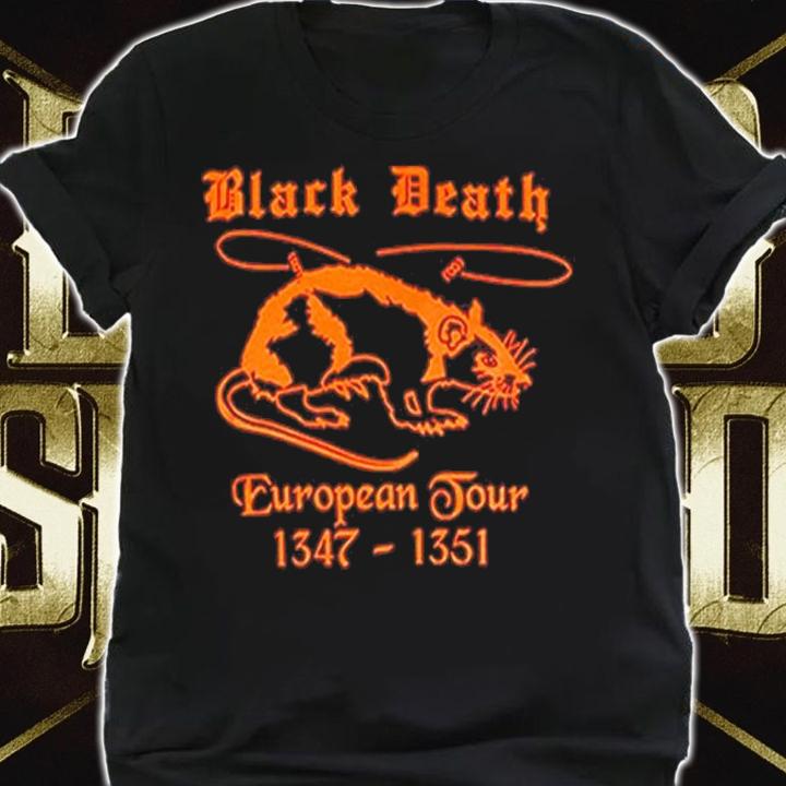 Black Death European Tour Shirt t-shirt shirt