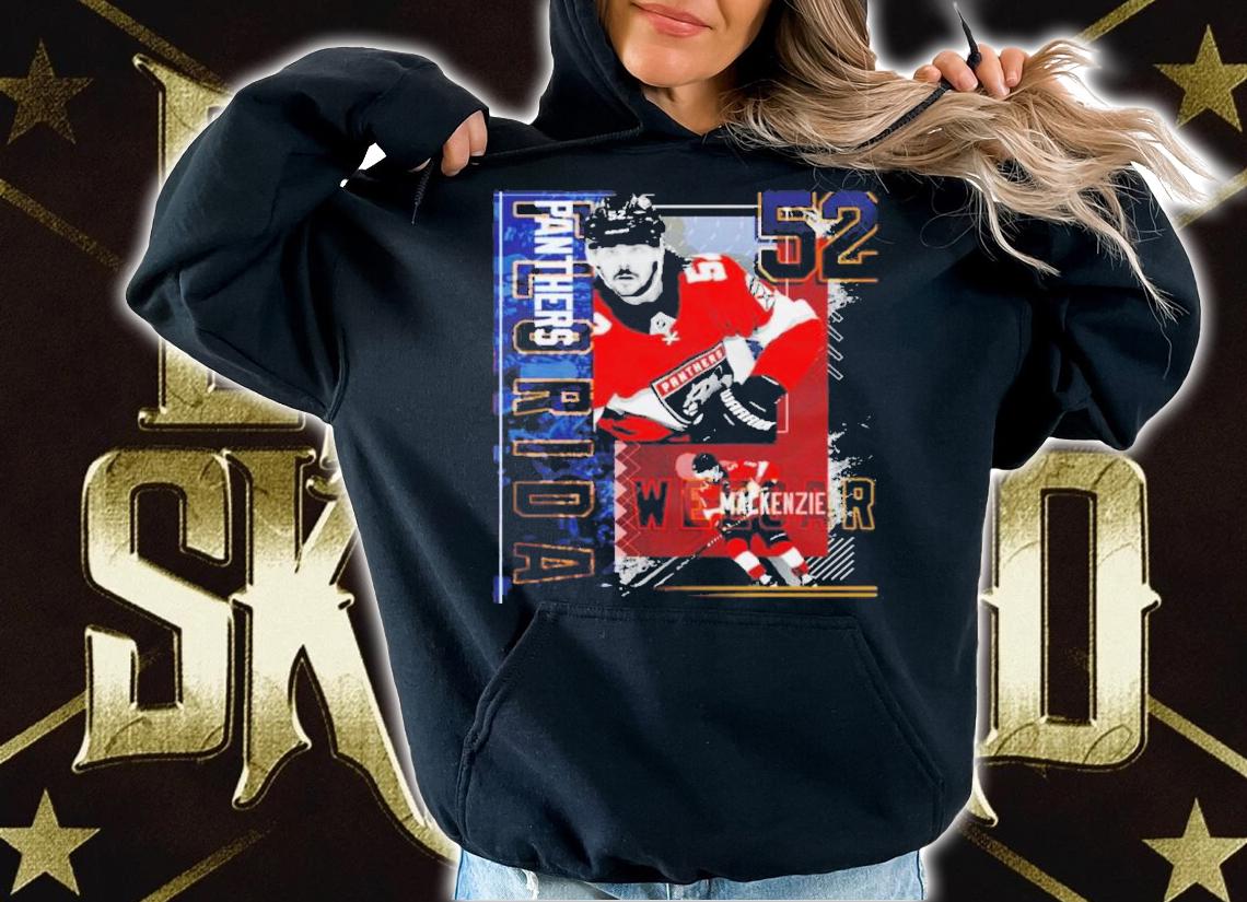 Mackenzie Weegar Hockey Paper Poster Panthers 2 T-Shirt t-shirt