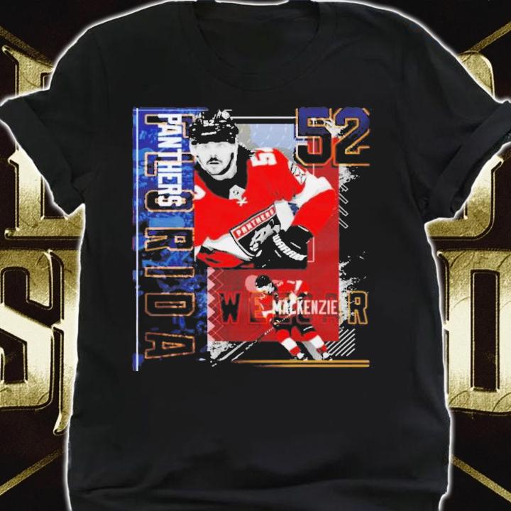 Mackenzie Weegar Hockey Paper Poster Panthers 2 T-Shirt t-shirt