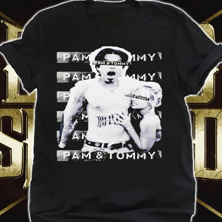 Pam And Tommy Lee Motley Crue T-Shirt t-shirt shirt
