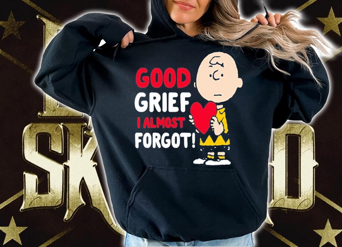Peanuts Valentines Charlie Brown Good Grief Shirt t-shirt hoodie