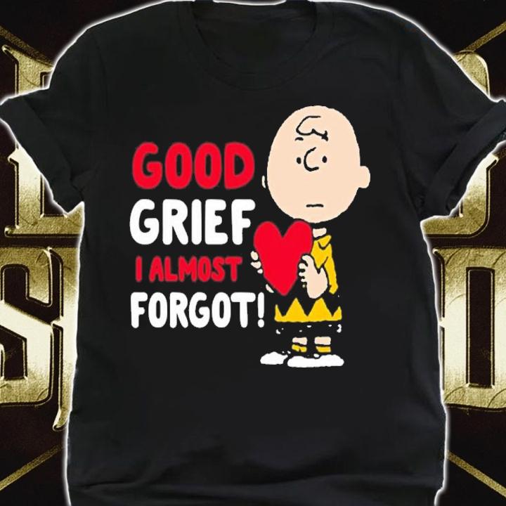Peanuts Valentines Charlie Brown Good Grief Shirt t-shirt shirt