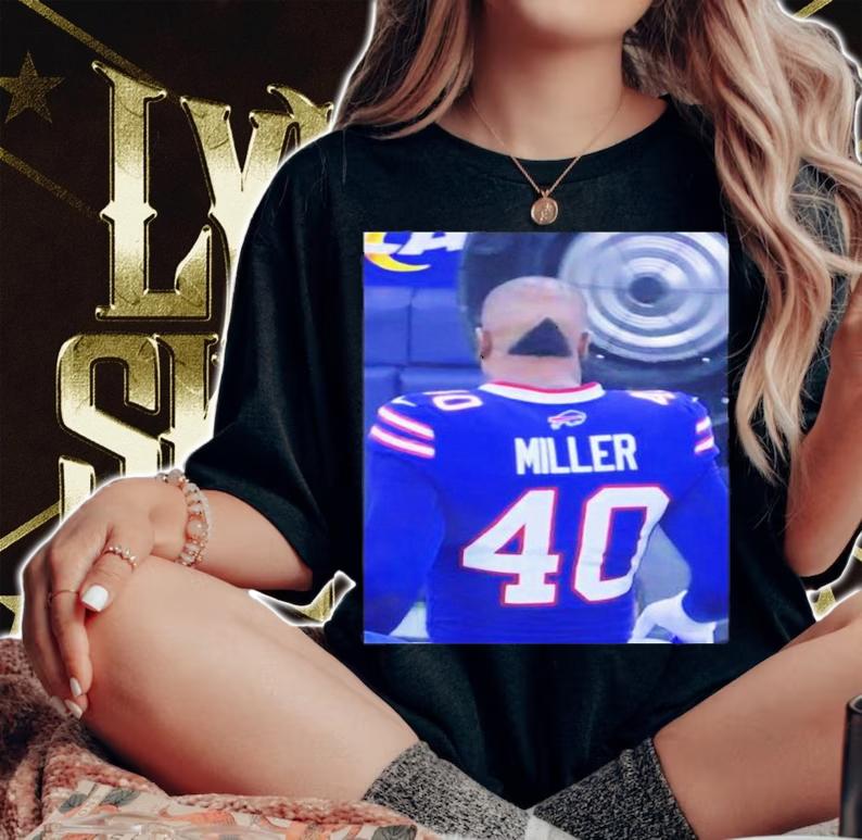 Bills Von Miller Sporting A New Haircut T-Shirt t-shirt