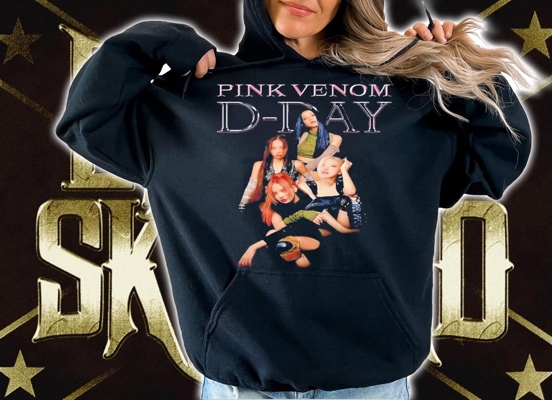 Black Pink D-DAY Poster Venom shirt t-shirt hoodie