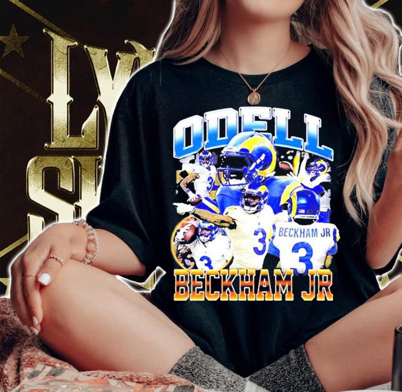 Los Angeles Rams Odell Beckham JR Los Angeles Rams Shirt t-shirt