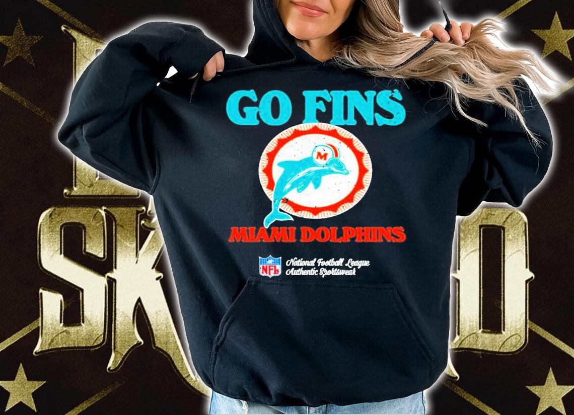 Miami Dolphins Go Fins NFL shirt t-shirt