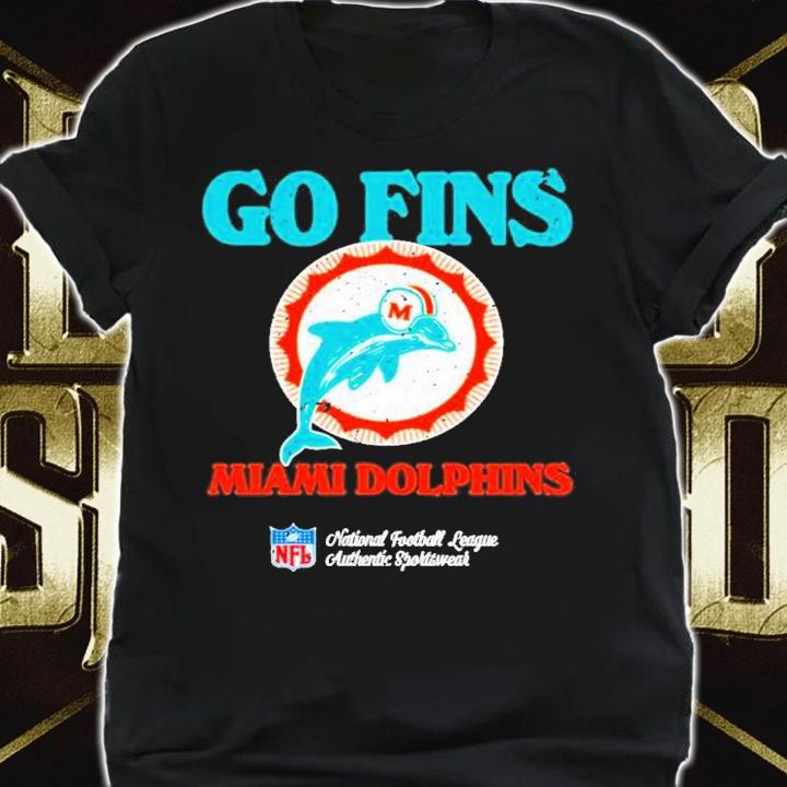 Miami Dolphins Go Fins NFL shirt t-shirt