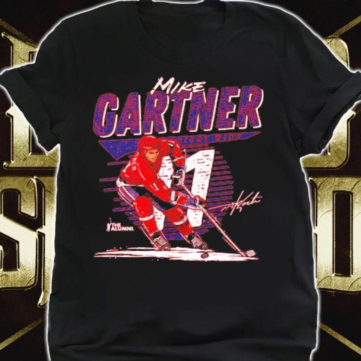 Mike Gartner Washington Comet Hockey Signature Shirt t-shirt