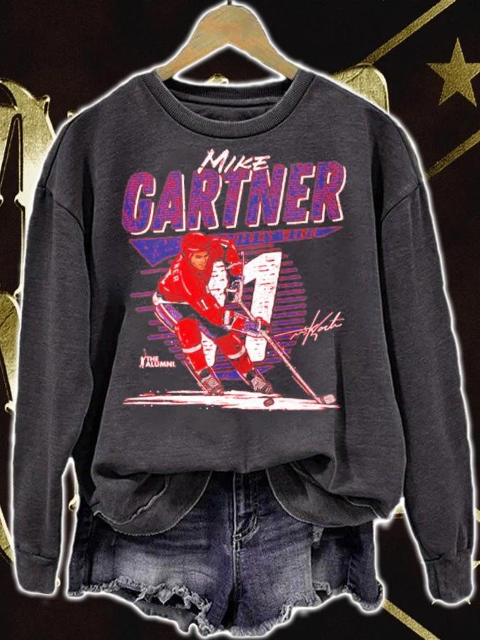Mike Gartner Washington Comet Hockey Signature Shirt t-shirt