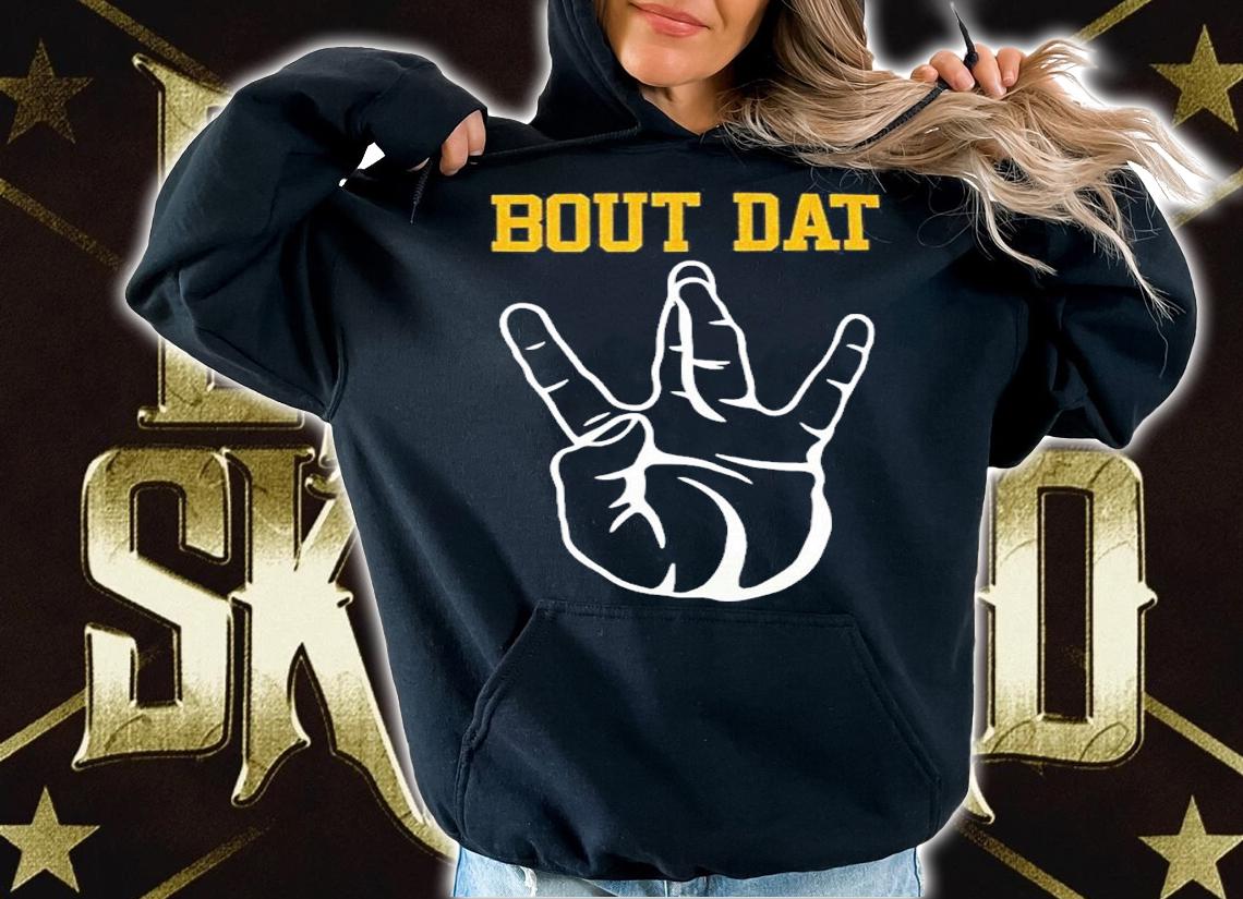 Nader Mirfiq Bout Dat New Orleans Saints Shirt t-shirt