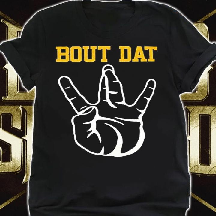 Nader Mirfiq Bout Dat New Orleans Saints Shirt t-shirt