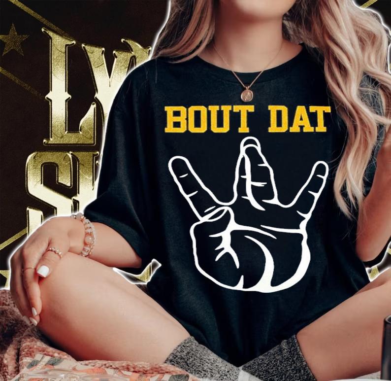 Nader Mirfiq Bout Dat New Orleans Saints Shirt t-shirt