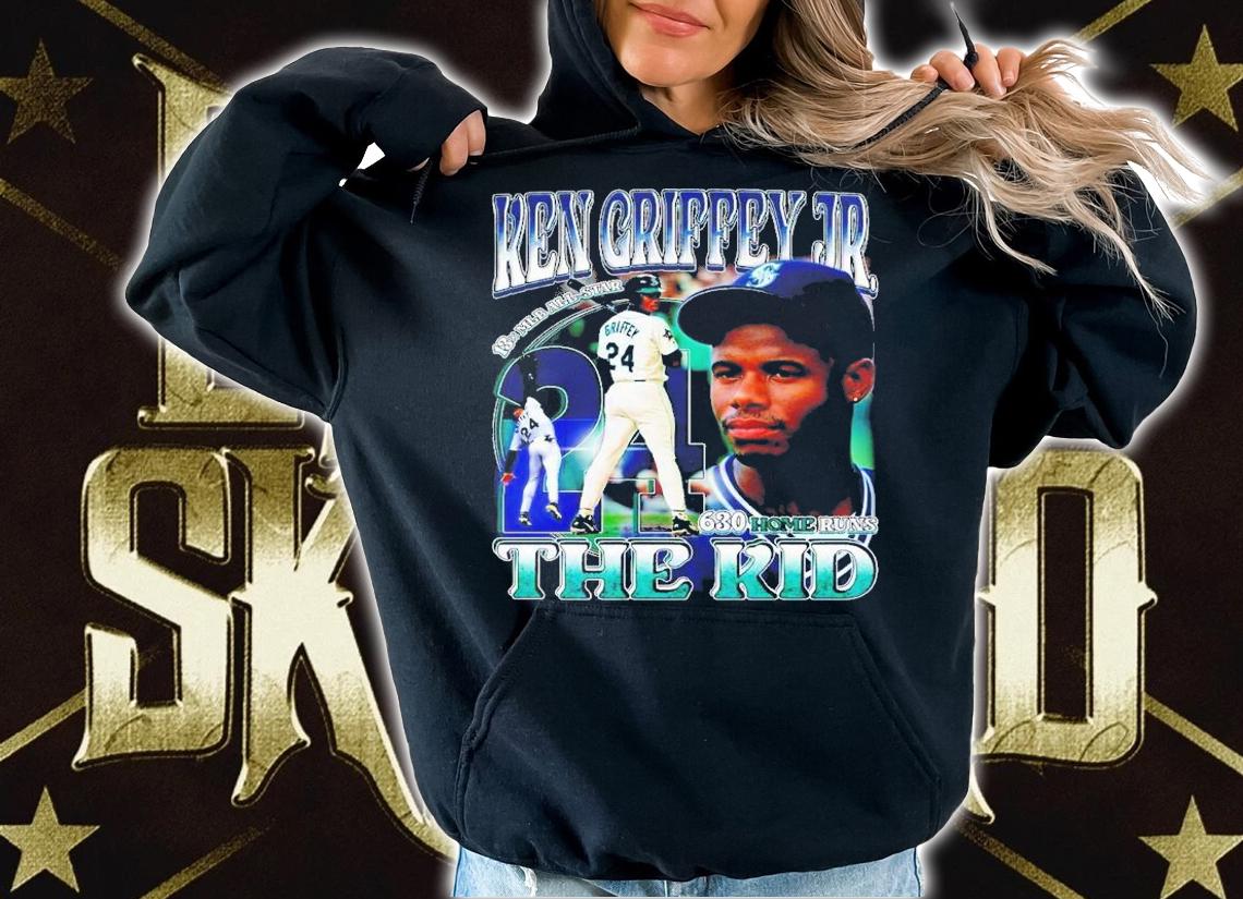 Legend Ken Griffey Jr Baseball 90s Bootleg Style T-Shirt t-shirt hoodie