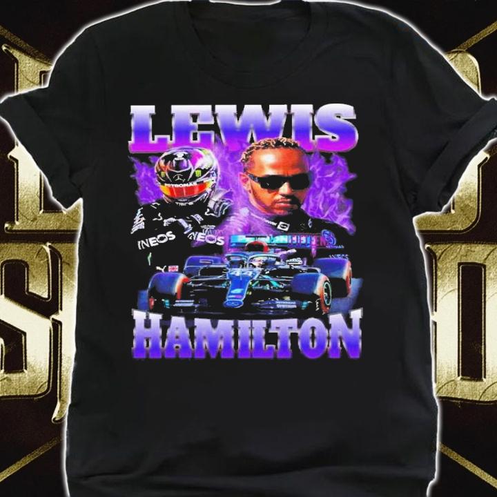 Lewis Hamilton 90s Bootleg Formula 1 Racing Team Mercedes Ham 44 T-Shirt t-shirt