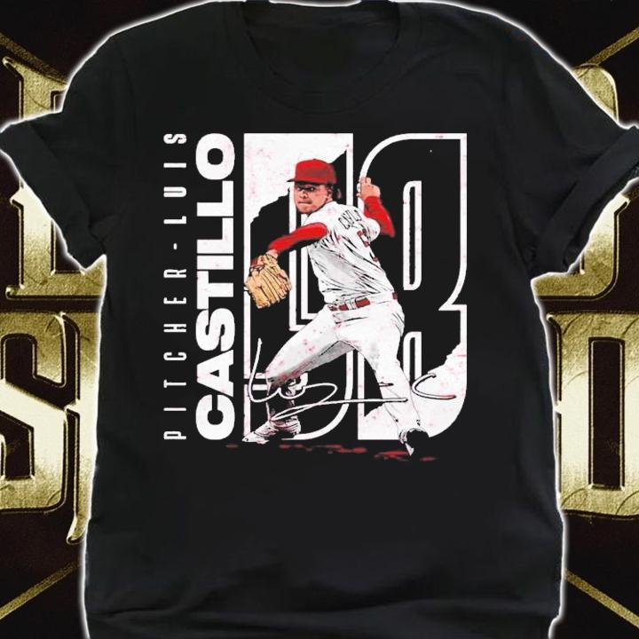 Pitcher Luis Castillo Stretch T-Shirt t-shirt shirt