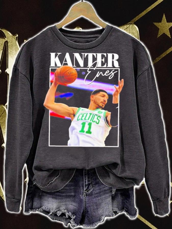 Portrait Art Enes Kanter Retro T-Shirt t-shirt
