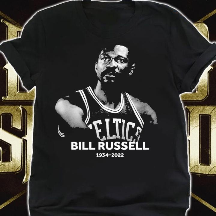 Rip Bill Russell 1934 2022 Men's T-shirt t-shirt