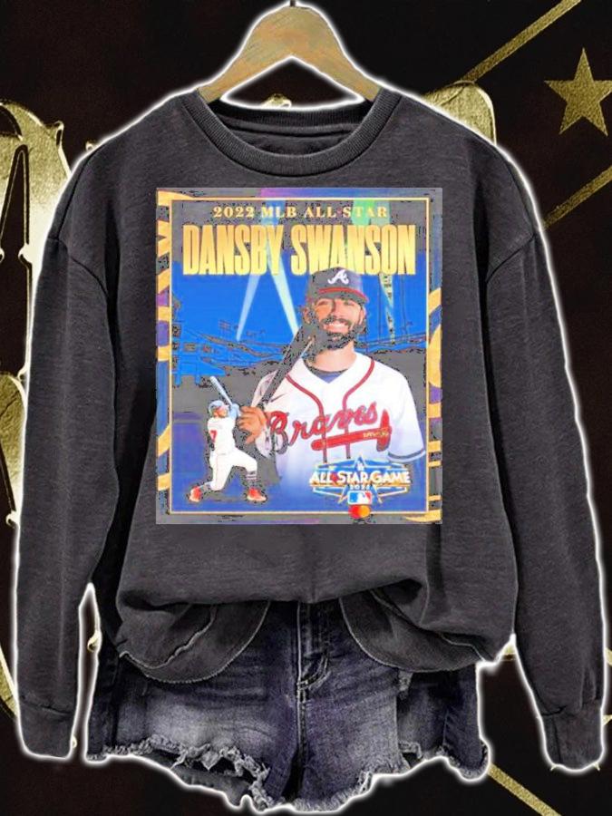 All-Star Game 2022 Dansby Swanson Atlanta Braves Shirt t-shirt