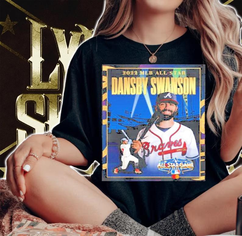 All-Star Game 2022 Dansby Swanson Atlanta Braves Shirt t-shirt
